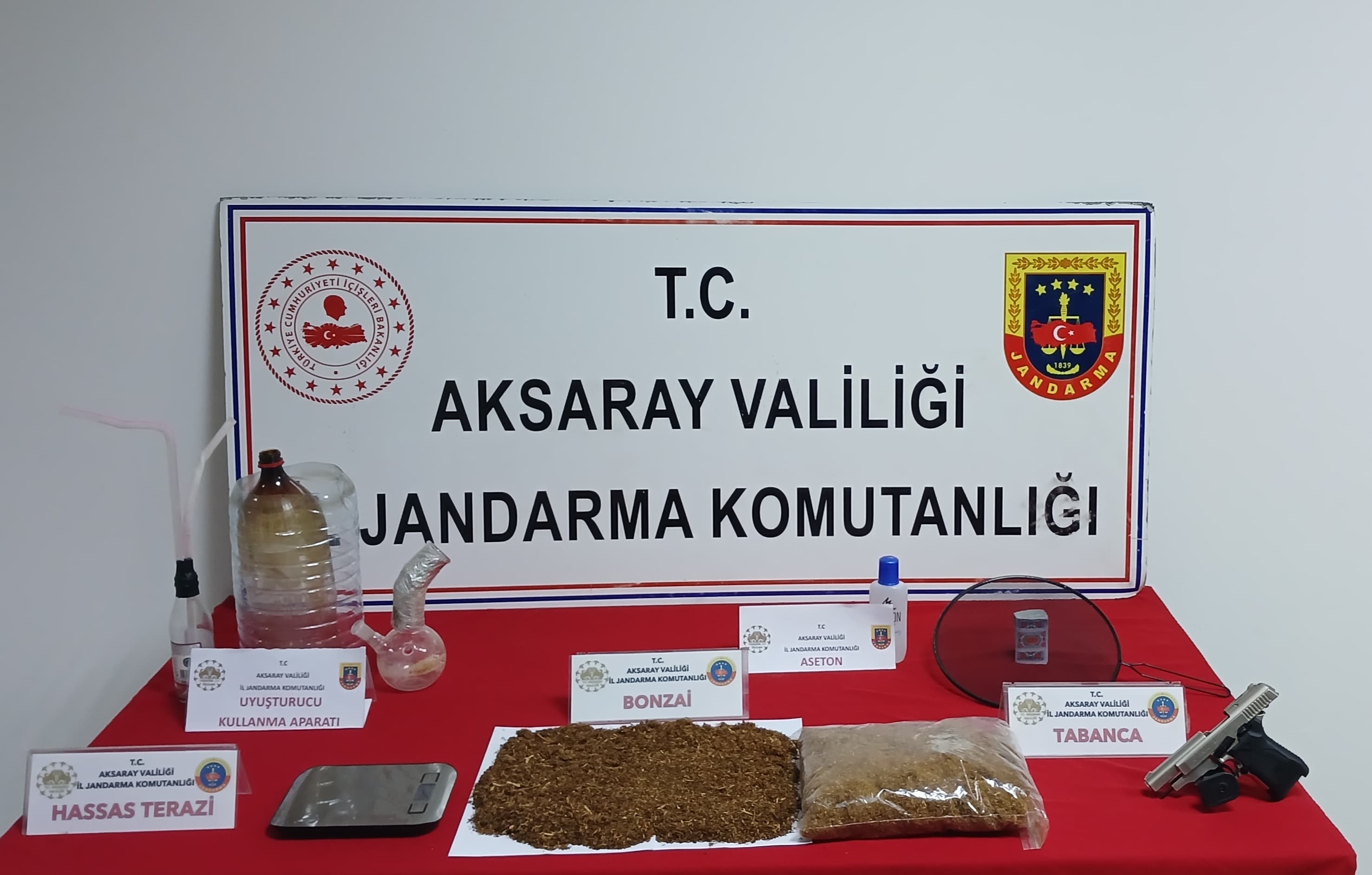 Aksaray’da Uyuşturucu Operasyonu: 789 Gram Bonzai Ele Geçirildi, 1 Kişi Tutuklandı